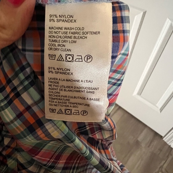 Tommy Bahama Men's Colorful Plaid Button Down Shirt - Picture 5 of 5